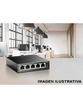 Conmutador ethernet Inalámbrico Tplink TL-SG1005P