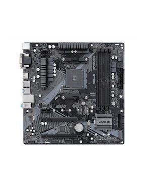 Tarjeta Madre ASRock B450M Pro4 R2.0 Procesador AMD