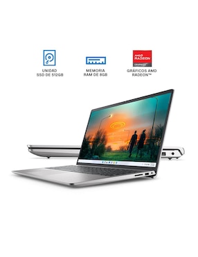 Laptop Dell Inspiron 3525 15.6 pulgadas Full HD AMD Ryzen 5 Integradas 8 GB RAM 512 GB SSD