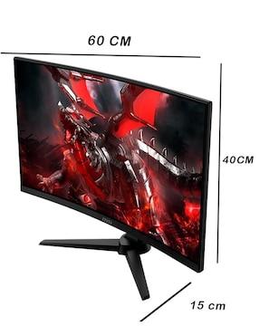 Monitor gamer Msi standard full HD 24 pulgadas G243CV
