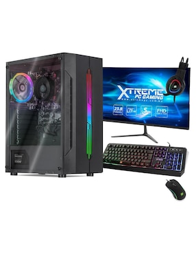 Computadora Gamer Xtreme PC Gaming XTPCAMDE18GBR2MB 21.5 Pulgadas Full HD  AMD E1-6010 AMD Radeon R2 8 GB RAM 240 GB SSD