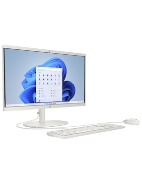 Computadora all in one HP 24-DD0012LA 21.5 pulgadas Full HD Intel Celeron Intel UHD 8 GB RAM 128 GB SSD