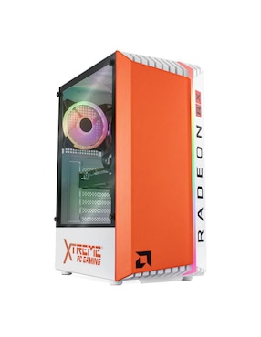 Computadora Gamer Xtreme PC Gaming XTAER516GB6600RT Full HD AMD Ryzen 5 AMD Radeon RX 6600 16 GB RAM 1 TB SSD