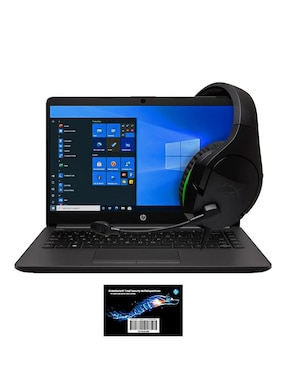 Laptop HP 7J059AA 15.6 Pulgadas Full HD AMD Ryzen 5 8 GB RAM 256 GB SSD + Antivirus + Audífonos