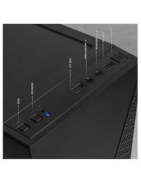 Computadora gamer Xtreme Pc Gaming XTACR516GBRENOIR AMD Ryzen 5 AMD Radeon Graphics 16 GB RAM 500 GB SSD