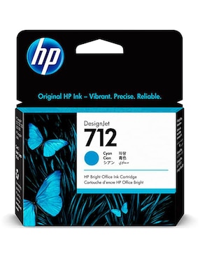 Cartucho Tinta Estándar HP 3ED67A Azul