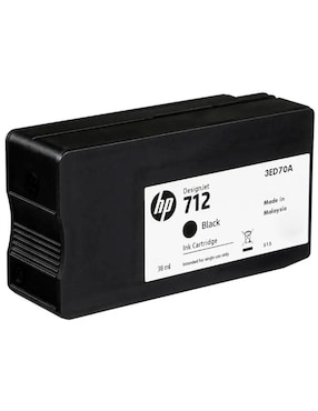 Cartucho Tinta Estándar HP 3ED70A negro