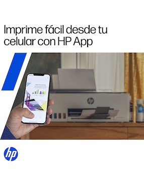 Impresora térmica HP modelo Smart Tank 210 de tanques inalámbrica a color