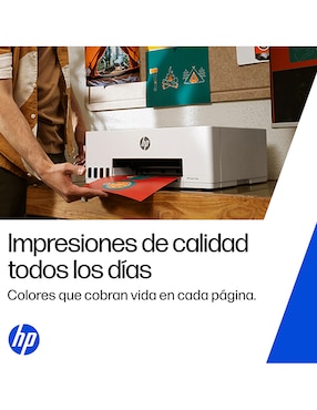 Impresora térmica HP modelo Smart Tank 210 de tanques inalámbrica a color