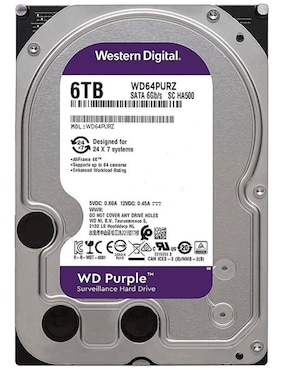 Disco duro interno Western Digital de 6 tb