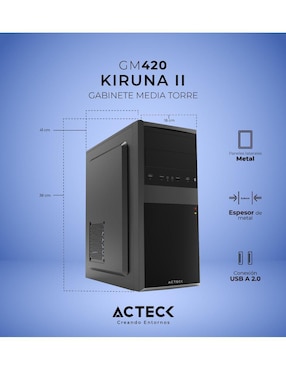 Gabinete de Computadora Acteck AC-935685