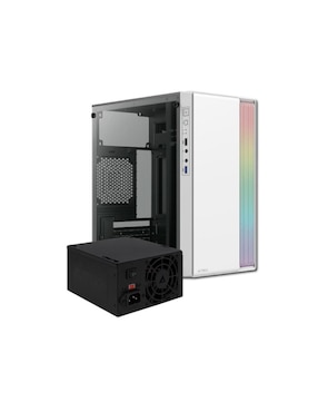 Gabinete De Computadora Acteck AC-935760 + Fuente De Poder