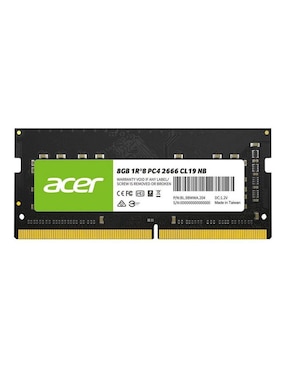 Memoria RAM SODIMM DDR4 SDRAM Acer 8 GB BL.9BWWA.204