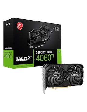 Tarjeta De Video MSI RTX 4060 Ti Ventus 2x