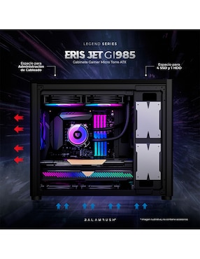 Gabinete de Computadora Balam Rush BR-934947