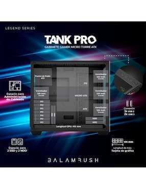 Gabinete Balam Rush BR-935944