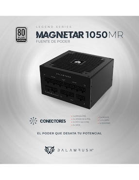 Fuente de poder Balam Rush Magnetar 1050mr