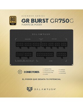 Fuente de Poder Balam Rush GR Burst GR750G