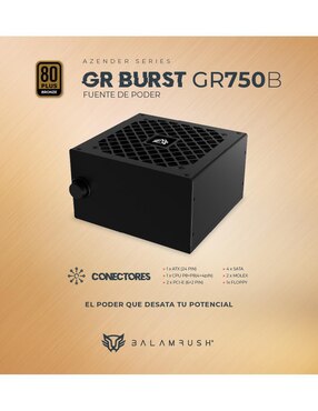Fuente de Poder Balam Rush GR Burst GR750B
