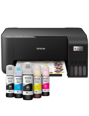 Multifuncional Epson L3210 Ecotankde Inyección De Tinta Alámbrica A Color