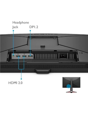 Monitor Benq standard full HD 24.5 pulgadas EX2510S