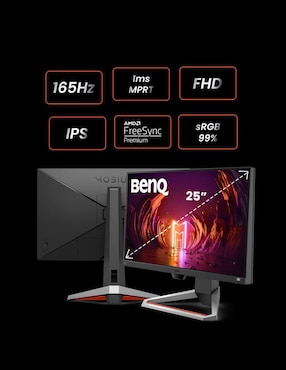 Monitor Benq standard full HD 24.5 pulgadas EX2510S