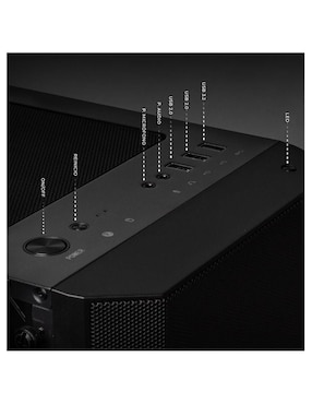 Computadora gamer Xtreme Pc Gaming XTMSIR716GBRENOIRM 24 pulgadas full hd amd ryzen 7 amd radeon graphics 16 gb ram 1 tb ssd