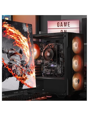 Computadora gamer Xtreme Pc Gaming XTMSIR716GBRENOIRM 24 pulgadas full hd amd ryzen 7 amd radeon graphics 16 gb ram 1 tb ssd