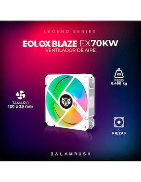Disipador Balam Rush