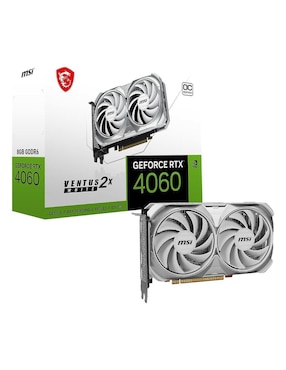 Tarjeta De Video MSI RTX 4060 Ventus 2X OC