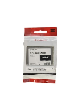 Tanque Canon PFI-107MBK negro
