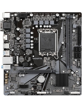 Tarjeta Madre Gigabyte H610m H V2 Con Procesador Intel