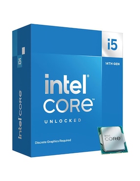 Procesador Intel Core i5 14600KF con 14 núcleos