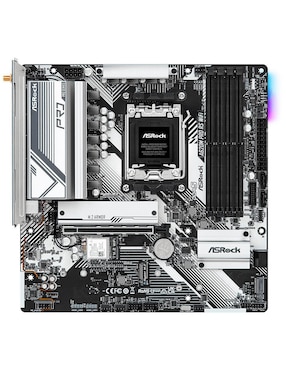 Tarjeta madre Asrock a620m Pro RS Wifi compatible con procesador AMD