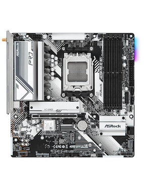 Tarjeta madre Asrock a620m Pro RS Wifi compatible con procesador AMD