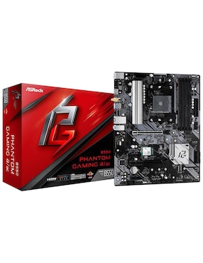 Tarjeta Madre Asrock B550 Phantom Gaming Con Procesador AMD