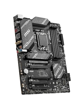 Tarjeta Madre MSI B760 Gaming Plus WiFi compatible con procesador Intel