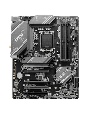 Tarjeta Madre MSI B760 Gaming Plus WiFi compatible con procesador Intel