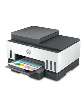 Multifuncional Hp 750 de inyección de tinta inalámbrica a color