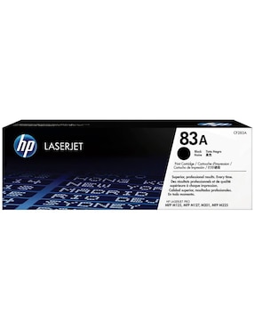 Tóner HP 83A CF283A negro