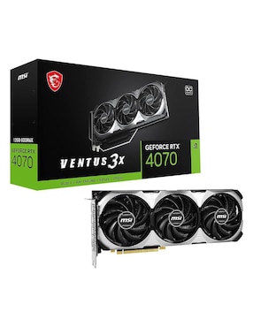 Tarjeta De Video MSI RTX 4070 Ventus 3X OC