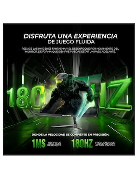 Monitor gamer Dxt Gaming DXT2383CBK VA Full HD 23.8 pulgadas DXTFL24F