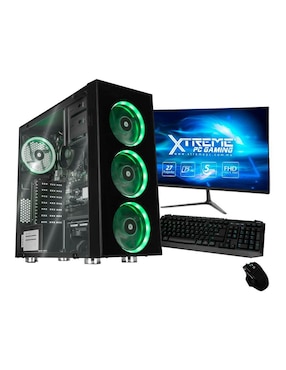 Computadora Gamer Xtreme PC Gaming XTBRR516GBRENOIRMB 27 Pulgadas Full HD AMD Ryzen 5 AMD Radeon Graphics 16 GB RAM 2 TB HDD 240 GB SSD