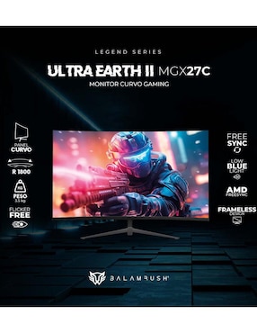 Monitor Balam Rush standard full HD 27 pulgadas BR-938273