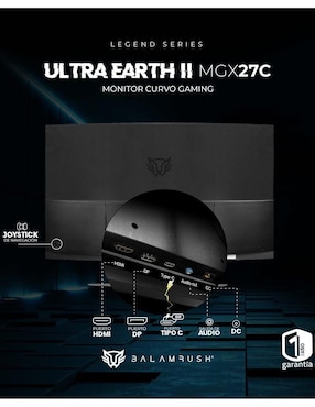 Monitor Balam Rush standard full HD 27 pulgadas BR-938273