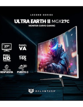 Monitor Balam Rush standard full HD 27 pulgadas BR-938280