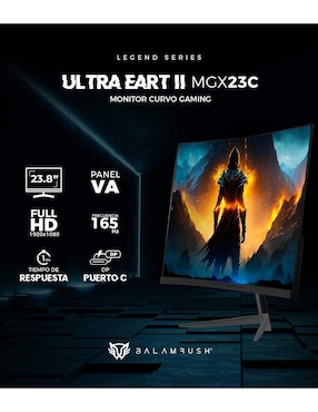 Monitor Balam Rush standard full HD 23.8 pulgadas BR-938327
