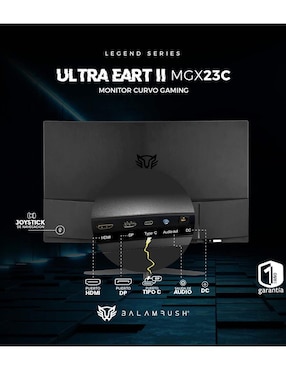 Monitor Balam Rush standard full HD 23.8 pulgadas BR-938327