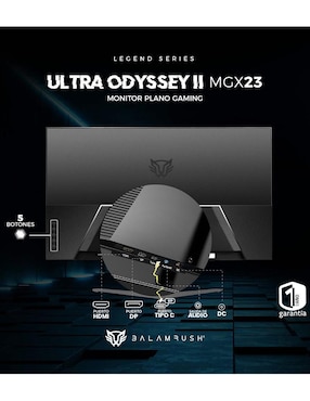 Monitor Balam Rush standard full HD 23.8 pulgadas BR-938341