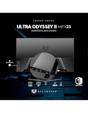 Monitor Balam Rush standard full HD 23.8 pulgadas BR-938358